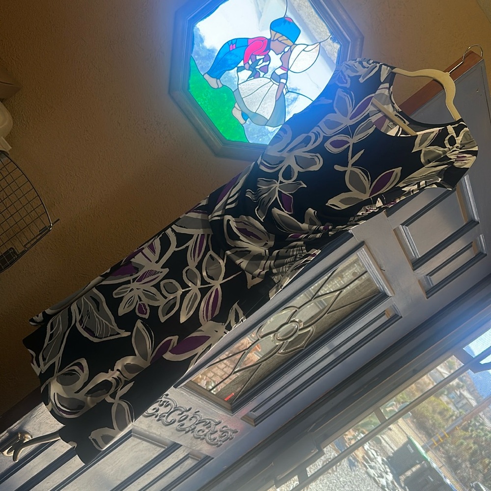 Dress; light polyester material